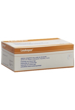 LEUKOPOR Heftpflaster 9.2mx2.5cm weiss 12 Stück