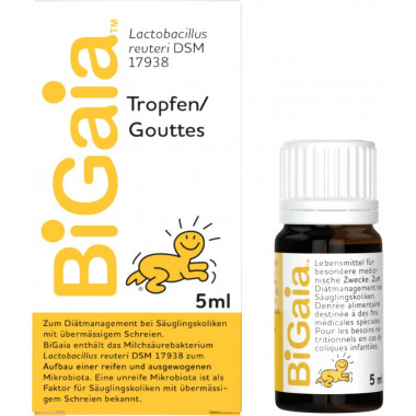 BiGaia® Tropfen mit Lactobacillus reuteri, 5ml BiGaia® Tropfen mit Lactobacillus reuteri, 5ml