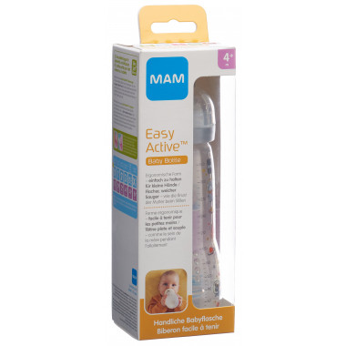 MAM Easy Active Baby Bottle Flasche 330ml 4+ Monate Unisex
