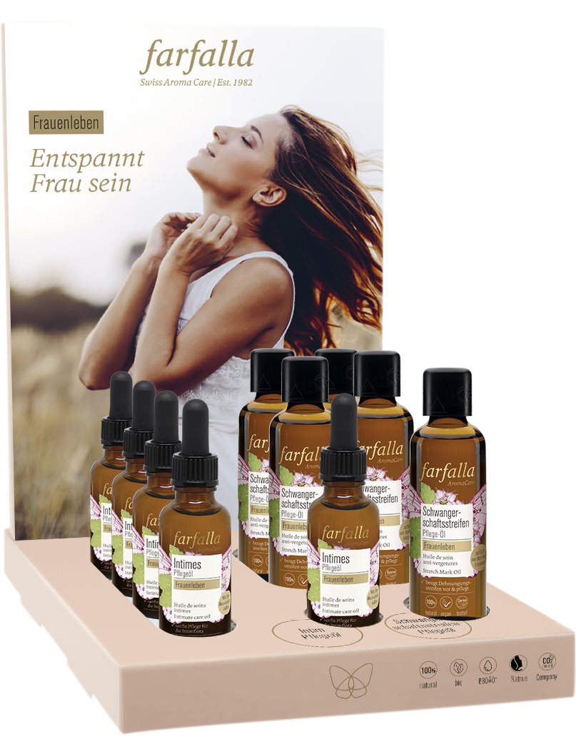FARFALLA Display Frauenleben FARFALLA Display Frauenleben