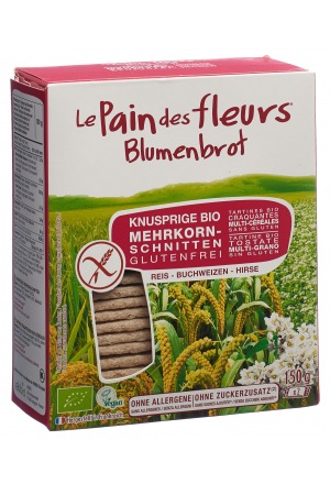 BLUMENBROT Knusprige Schnitten Mehrkorn 150g
