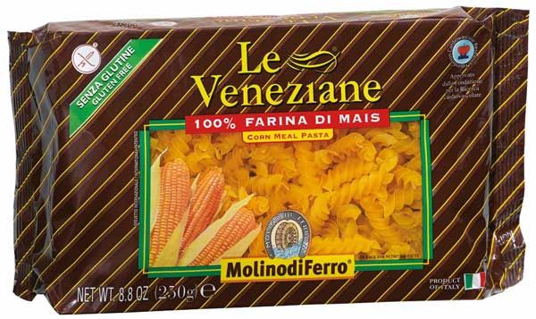 LE VENEZIANE Eliche Rigate Mais glutenfrei 250g