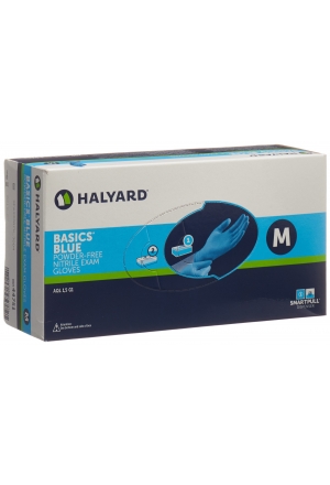HALYARD Untersuchungshandschuhe M Nitril Basic blau 200 Stück