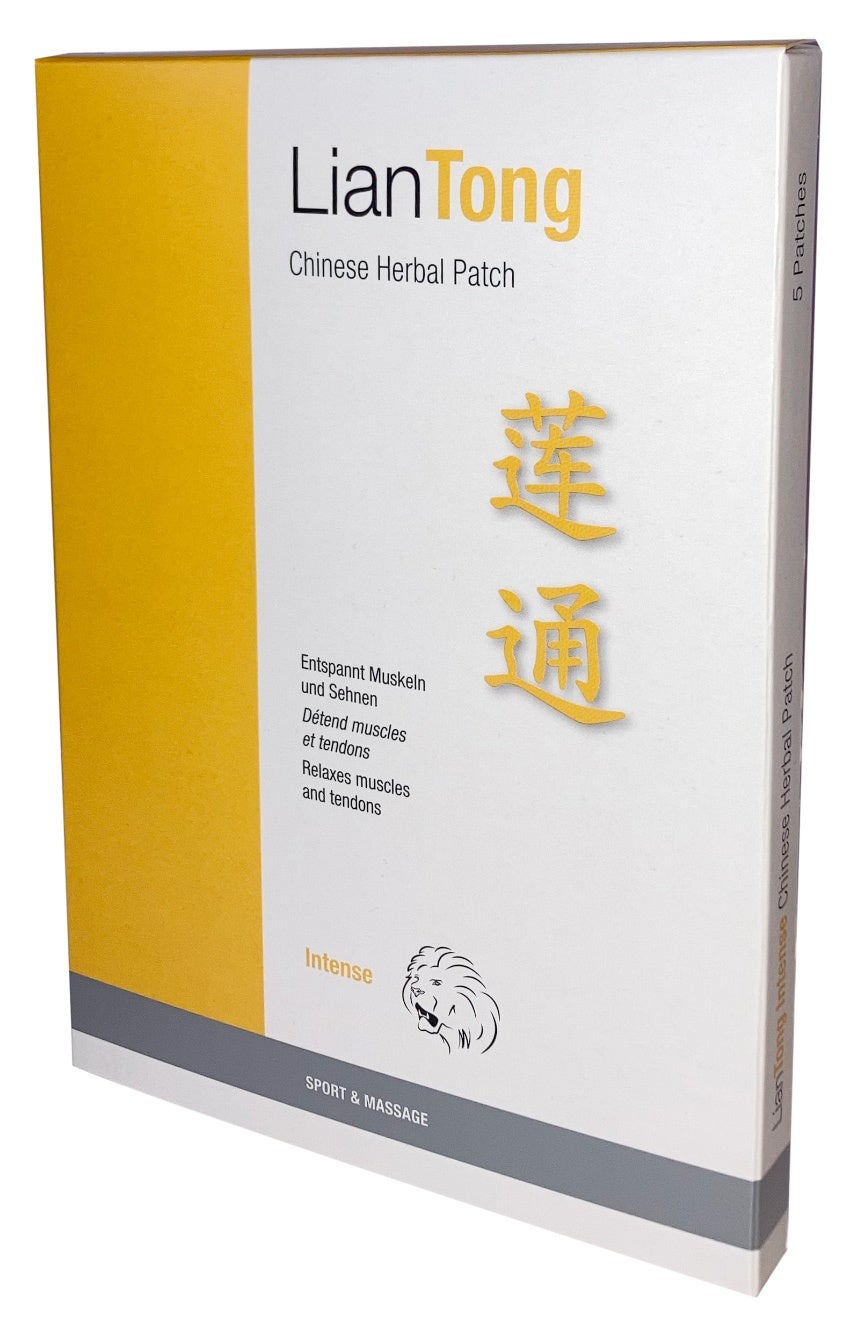 LianTong Chinese Herbal Intense Patch 10x14cm 5 Stück