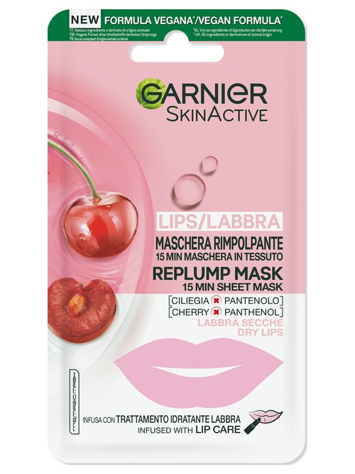 Garnier Lippentuchmaske Kirsche&Panthenol 5g