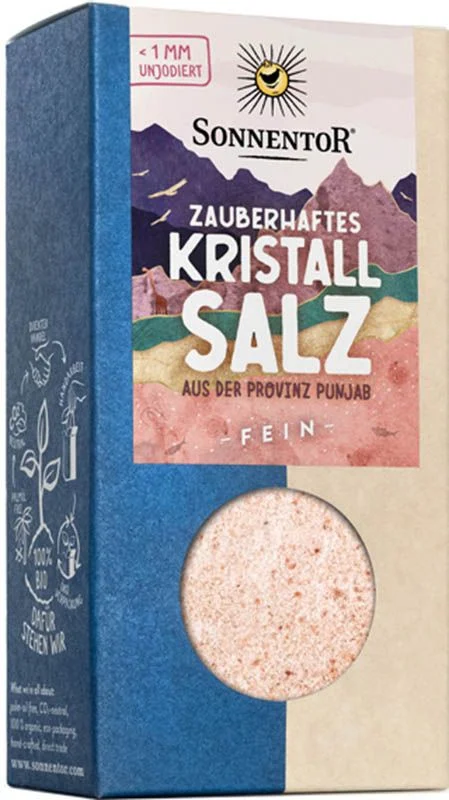 SONNENTOR Zaub Kristallsalz fe BIO 150g SONNENTOR Zaub Kristallsalz fe BIO 150g