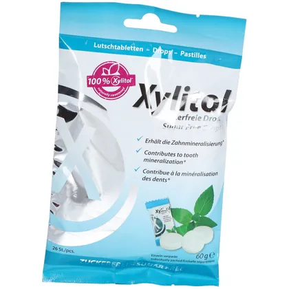 Miradent Xylitol Drops Mint 60g Miradent Xylitol Drops Mint 60g