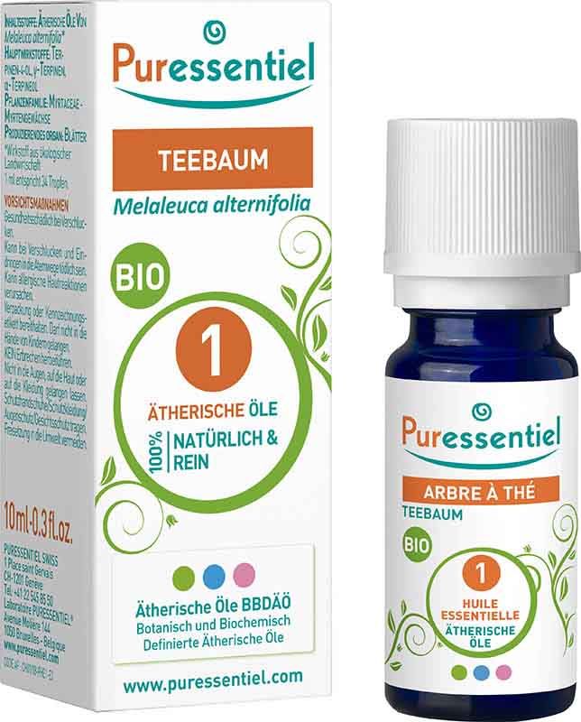 Puressentiel Teebaum / Tea Tree Äth/Öl Bio Fl 10ml Puressentiel Teebaum / Tea Tree Äth/Öl Bio Fl 10ml