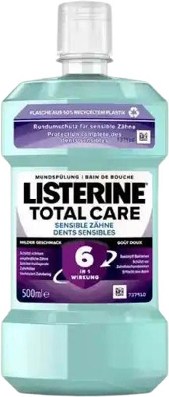 Listerine Total Care Sensitive Fl 500ml Listerine Total Care Sensitive Fl 500ml