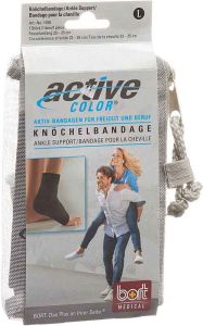Bort ActiveColor Sport Knöchelbandage M schwarz/grün Bort ActiveColor Sport Knöchelbandage M schwarz/grün