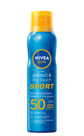 Nivea SUN UV Dry Prot Sport Sprühneb LSF50 200ml