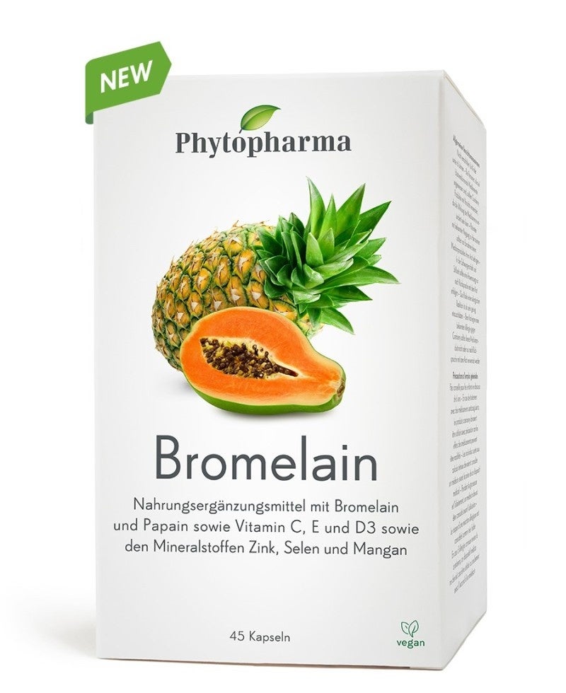 Phytopharma Bromelain Kapseln 45 Stück