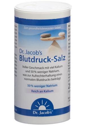 Dr. Jacob's Blutdruck-Salz Ds 250g Dr. Jacob's Blutdruck-Salz Ds 250g