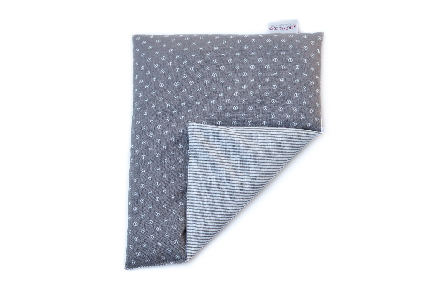 HERZZUCKER Raps-Wärmekissen 26x21cm Sternch beige