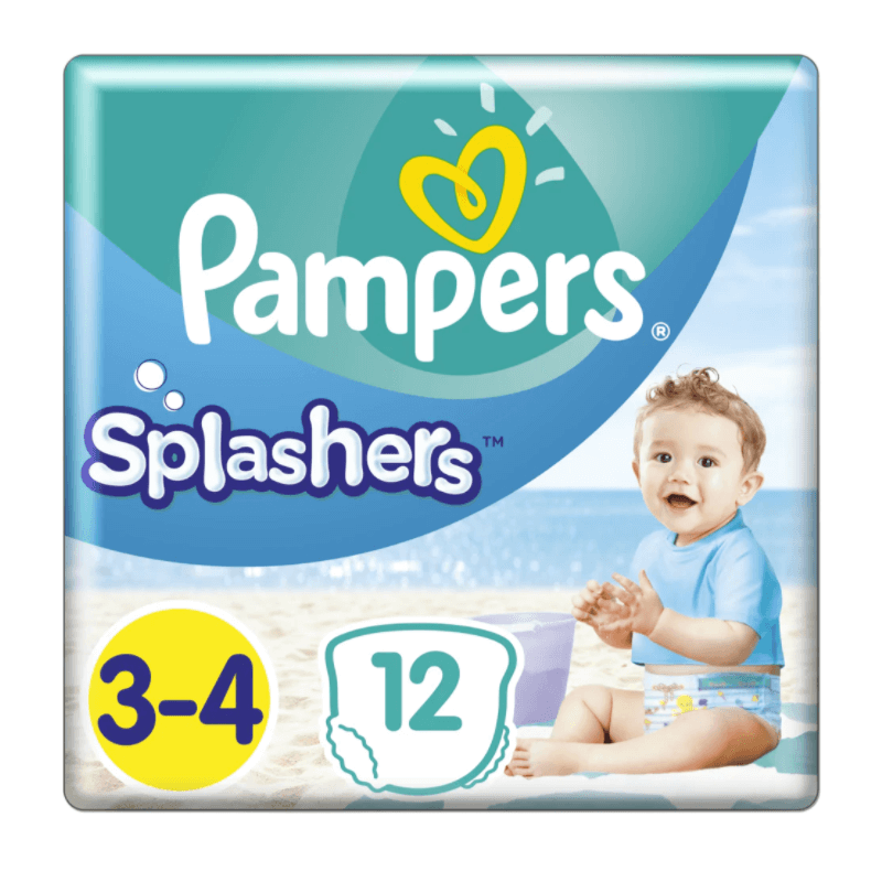 Pampers Splashers Gr3-4 Tragepack 12 Stück