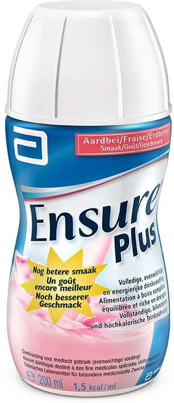 Ensure Plus Liquid Erdbeer Flasche 200ml 24 Stück