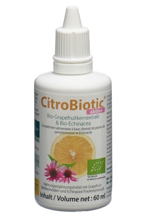 CITROBIOTIC aktiv+ GKE & Echinacea Bio 60ml CITROBIOTIC aktiv+ GKE & Echinacea Bio 60ml