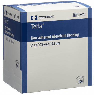 Telfa Sterile Wundauflage 10.2x7.6cm 100 Stück