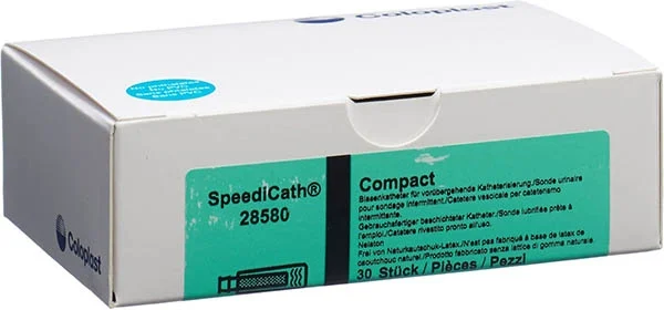 SpeediCath Comp 1x Katheter CH10 7cm Frau Nel 30 x