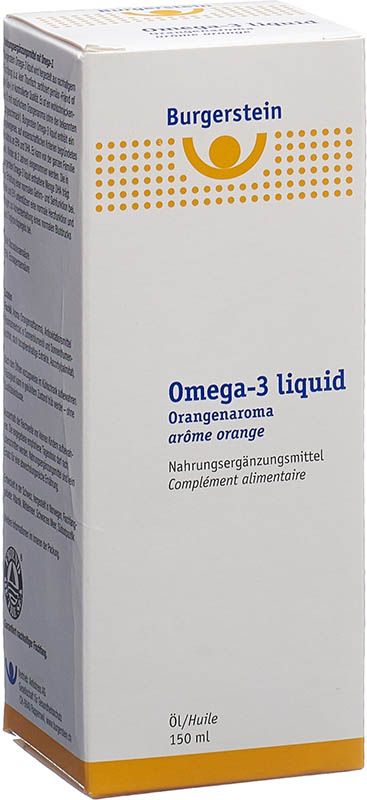 BURGERSTEIN Omega-3 liquid Flasche 150ml BURGERSTEIN Omega-3 liquid Flasche 150ml