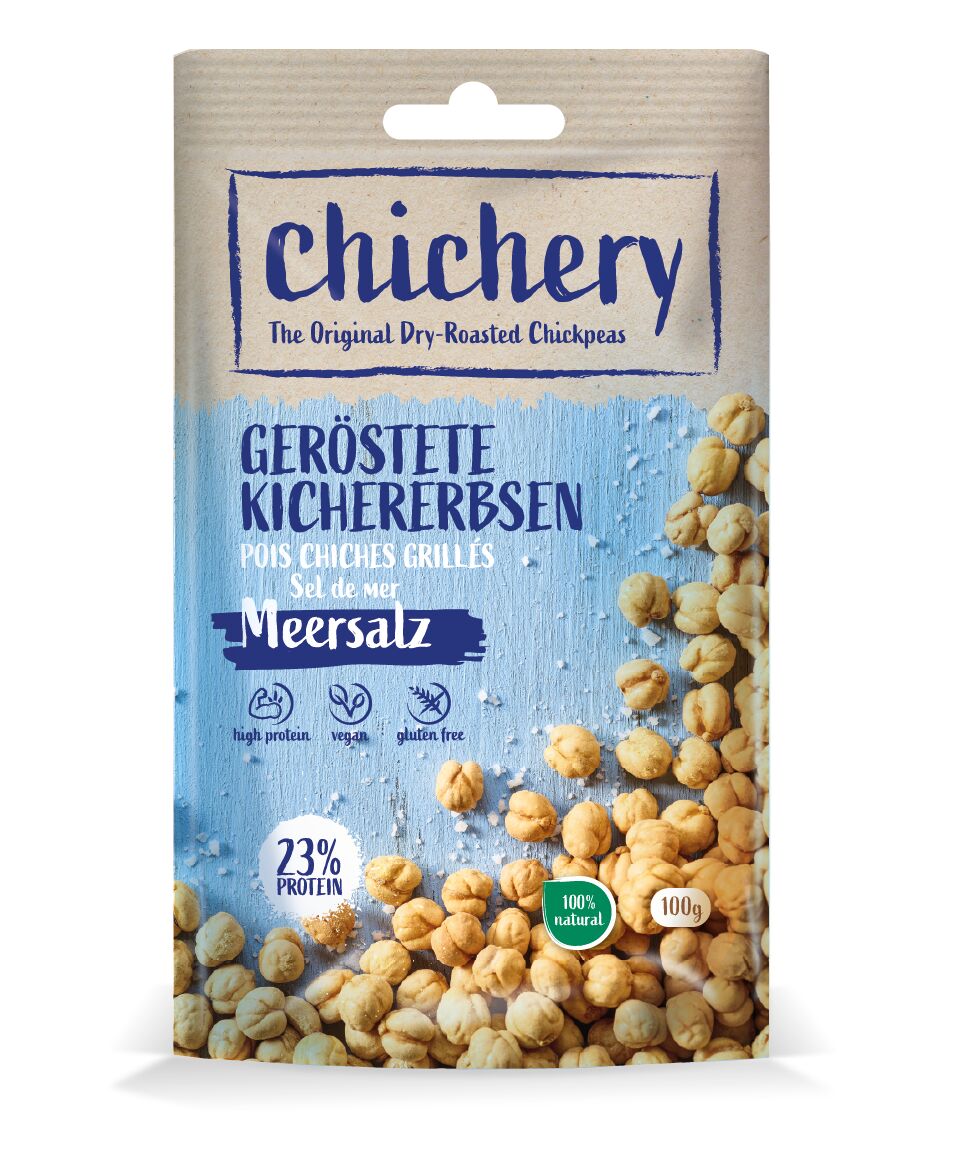 CHICHERY Kichererbsen Meersalz Btl 100g