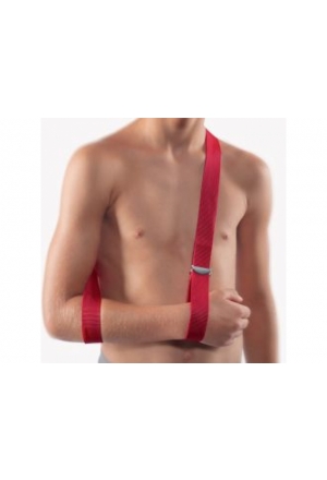 BORT Mitella Armtragegurt Kids 3.5cm rot BORT Mitella Armtragegurt Kids 3.5cm rot