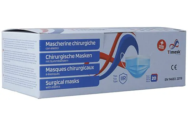 TImask Einweg-Medizinmaske Typ IIR Tarnfarbe 20 Stück