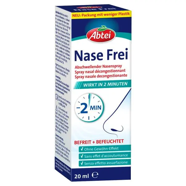 ABTEI Nase frei Nasenspray CH 20ml ABTEI Nase frei Nasenspray CH 20ml