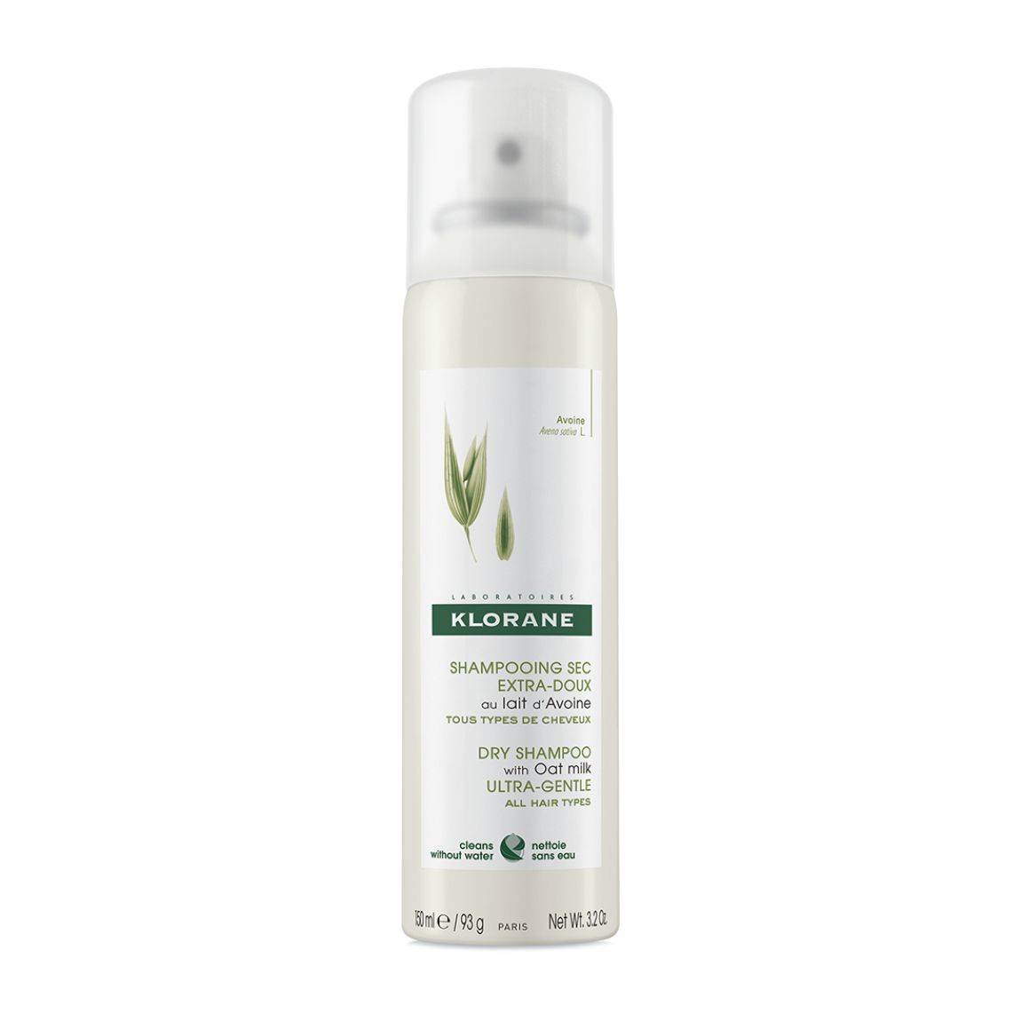 Klorane Trockenshampoo Hafermilch Spray 150ml