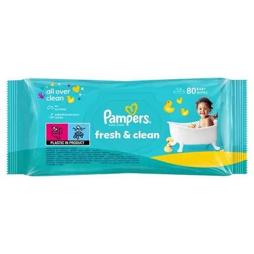 Pampers Feuchte Tücher Fresh Clean 80 Stück