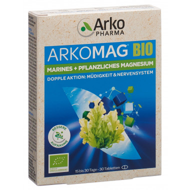 Arkomag Doppel Magnesium Tabletten Bio 30 Stück Arkomag Doppel Magnesium Tabletten Bio 30 Stück