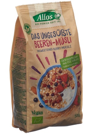 ALLOS Das ungesüsste Beeren-Müsli Btl 500g