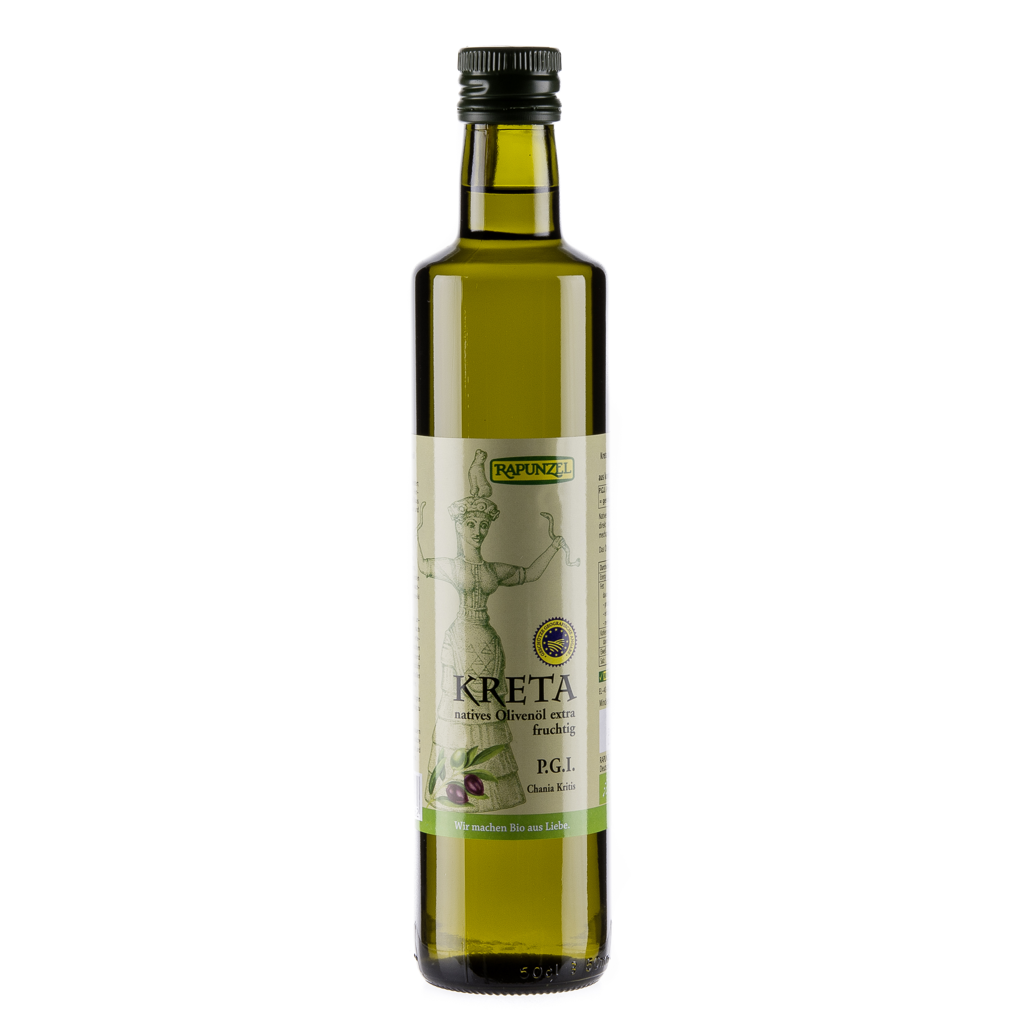 Rapunzel Olivenöl nativ extra Kreta Fl 0.5lt Rapunzel Olivenöl nativ extra Kreta Fl 0.5lt