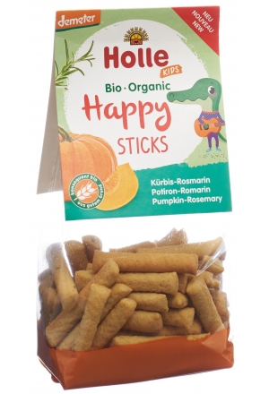 Holle Happy Sticks Kürbis mit Rosmarin Btl 100g Holle Happy Sticks Kürbis mit Rosmarin Btl 100g