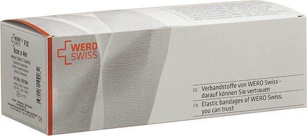 WERO SWISS Fix El Gazebinde 4mx8cm weiss 20 Stück