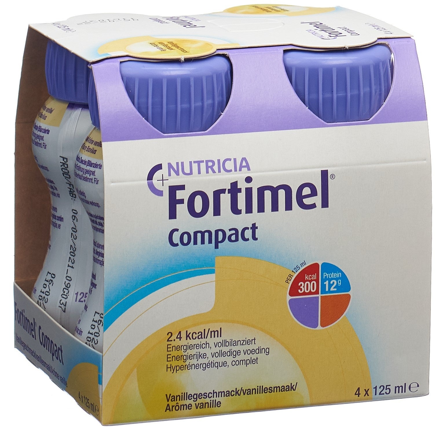 Fortimel Compact Vanille 4 x 125ml Fortimel Compact Vanille 4 x 125ml