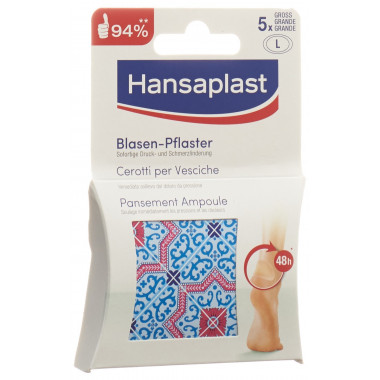 Hansaplast Footcare Blasen Pflaster 5 Stück Hansaplast Footcare Blasen Pflaster 5 Stück
