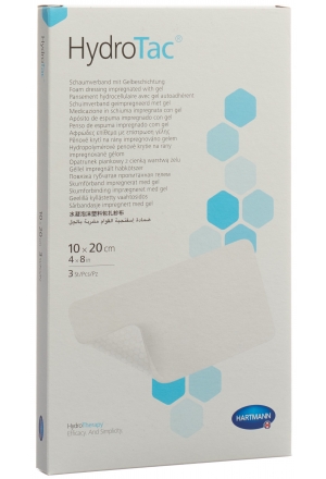 HYDROTAC Wundverband 10x20cm steril 3 Stück