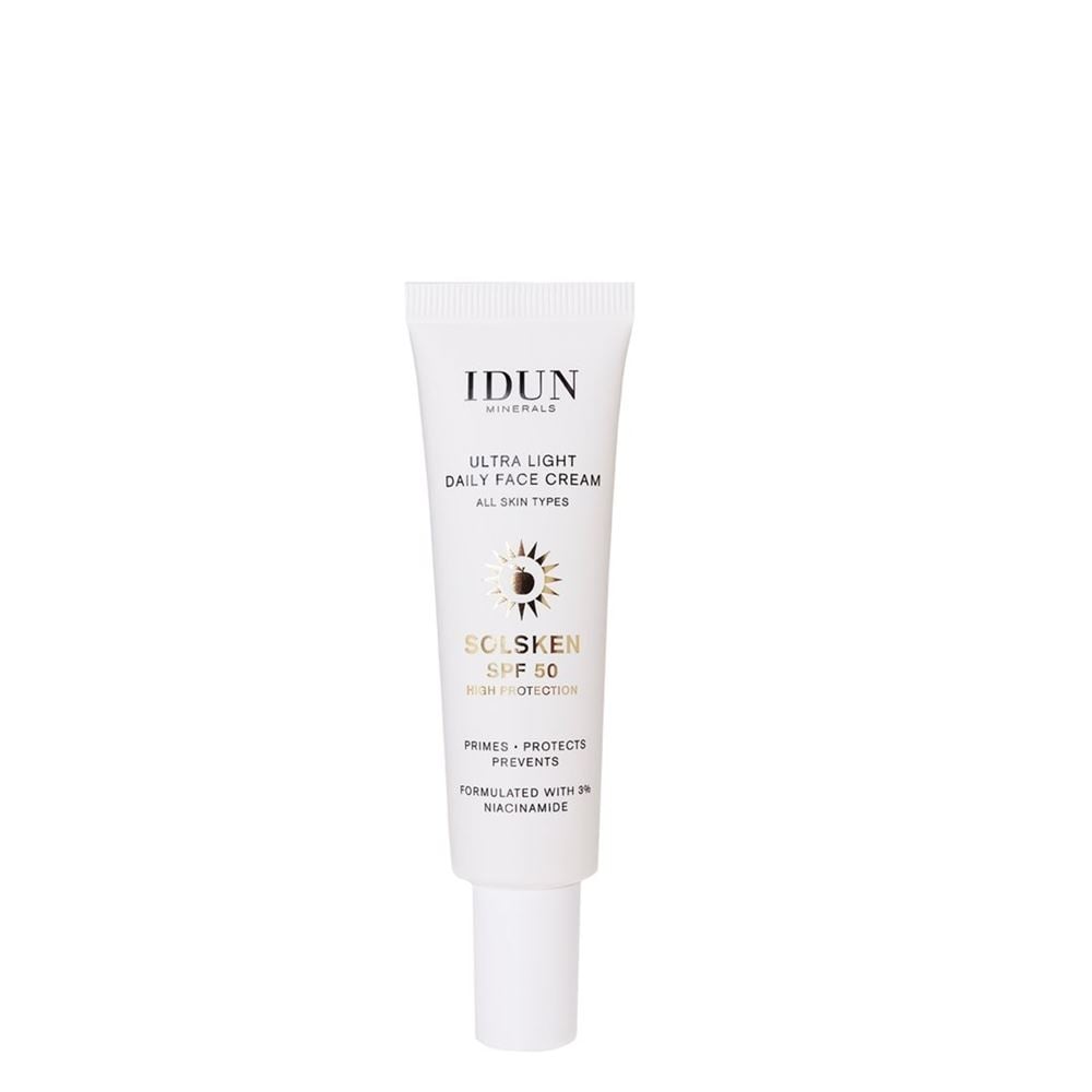 IDUN Miner Ult Light Daily Face Cr Sol SPF50 30ml