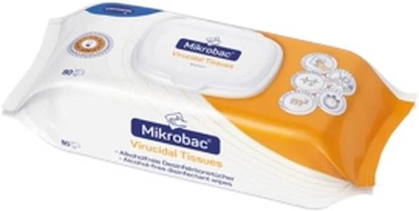MIKROBAC Virucidal Tissues 80 Stück
