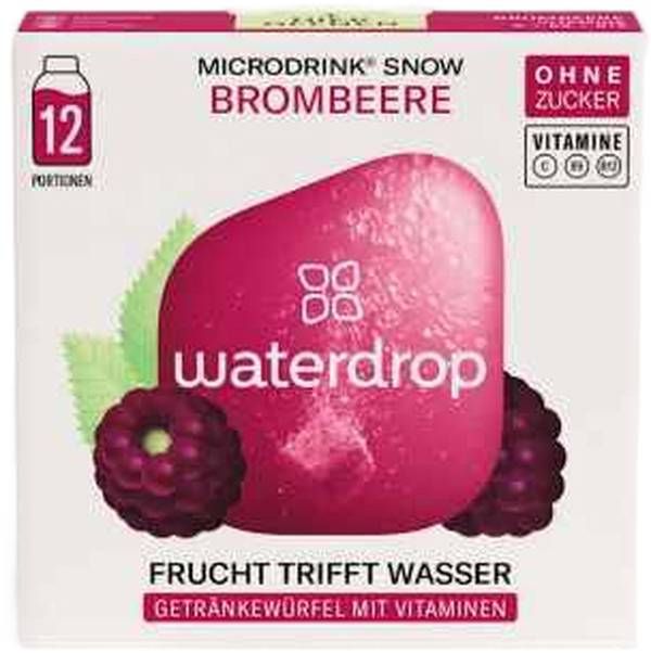 WATERDROP Microdrink SNOW Brombeere 12 Stück Kopie WATERDROP Microdrink SNOW Brombeere 12 Stück Kopie