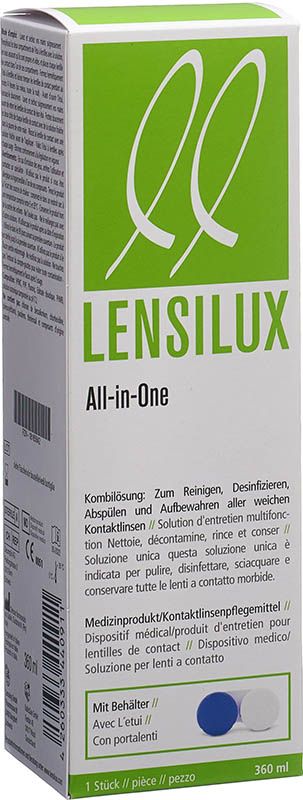 LENSILUX All-in-One Kombilösung +Behälter 360ml