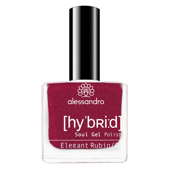 alessandro Hybrid Soul Gel Polish Eleg Rubin