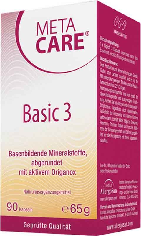 metacare Basic 3 Kapseln 90 Stück
