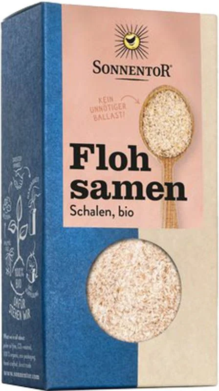 SONNENTOR Flohsamen Schalen BIO Btl 50g SONNENTOR Flohsamen Schalen BIO Btl 50g