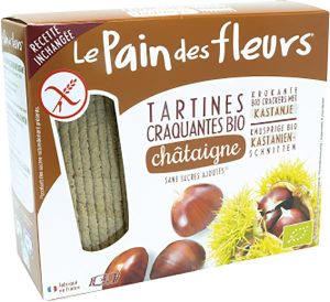 Blumenbrot Kastanie Bio glutenfrei 300g Blumenbrot Kastanie Bio glutenfrei 300g