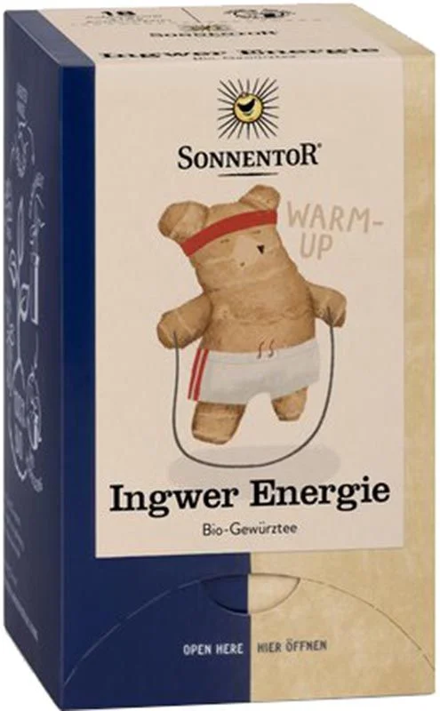 SONNENTOR Ingwer Energie Tee BIO Btl 18 Stück SONNENTOR Ingwer Energie Tee BIO Btl 18 Stück