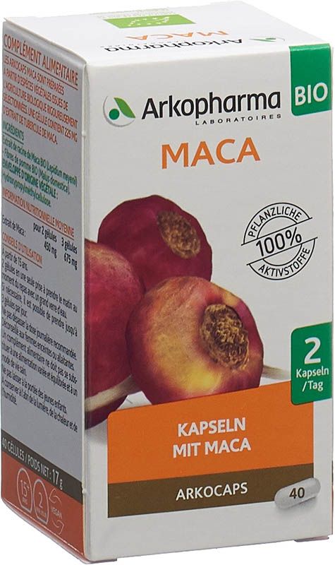 Arkocaps Maca Kapseln Bio 40 Stück Arkocaps Maca Kapseln Bio 40 Stück