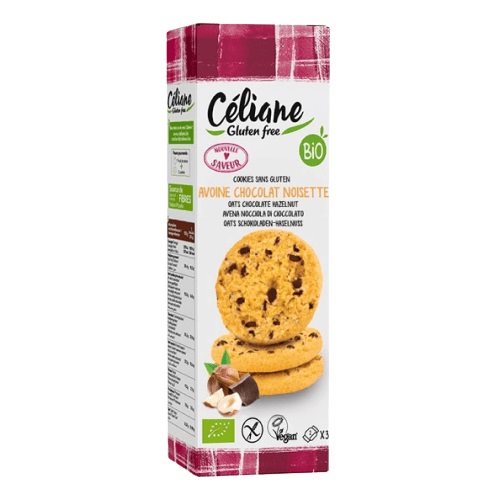 CELIANE Gluten Free Cookies Hafer Schoko Bio 120g