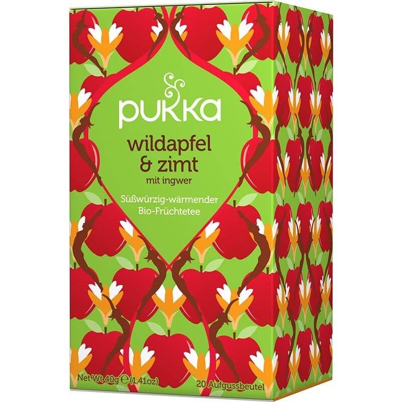 Pukka Wildapfel & Zimt Tee Bio Btl 20 Stück Pukka Wildapfel & Zimt Tee Bio Btl 20 Stück